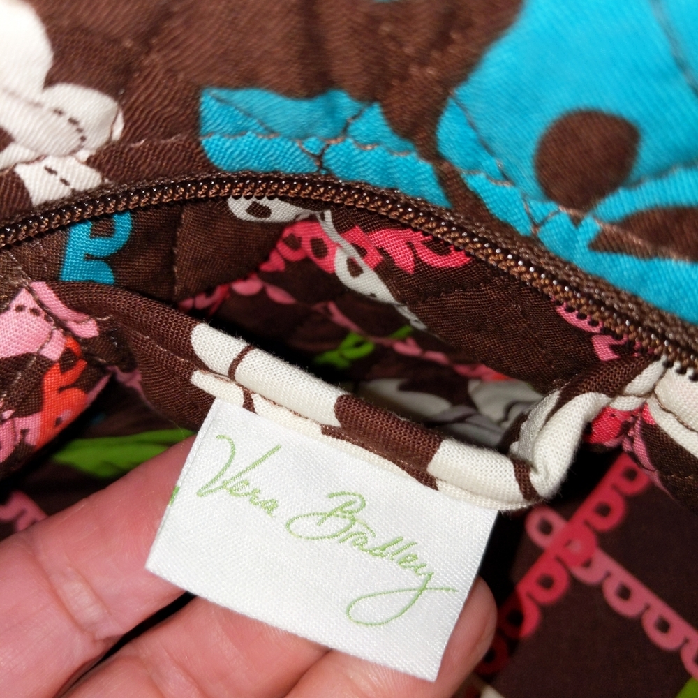 Vera Bradley 100 handbag Lola NWT  RETIRED print - Picture 9 of 11